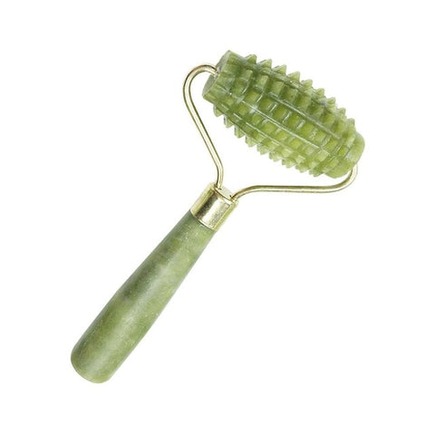 Image of Natural Jade Massage Roller Guasha Board SPA Scraper Stone Facial Anti-wrinkle Treatment Body Facial Massager Health Care Tools