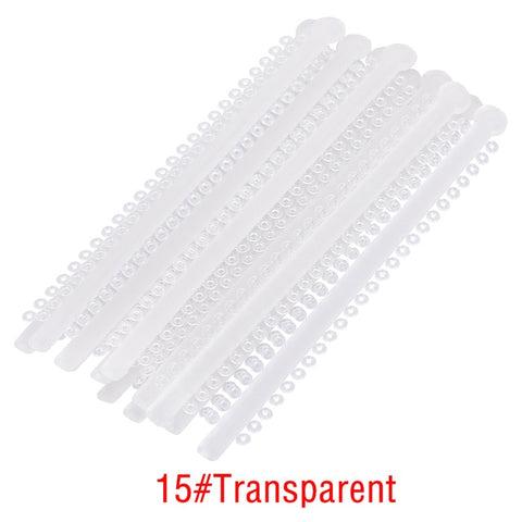 Image of 1000pcs=20sticks Azdent Dental Orthodontic Ligature Ties Elastic Rubber Tooth ands Dentist Tools Braces Teeth Orthodontics