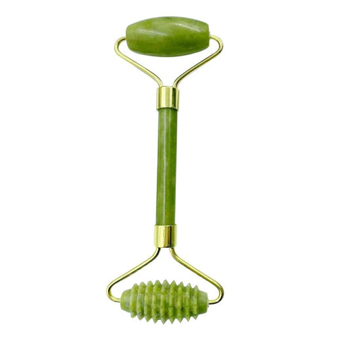 Image of Natural Jade Massage Roller Guasha Board SPA Scraper Stone Facial Anti-wrinkle Treatment Body Facial Massager Health Care Tools