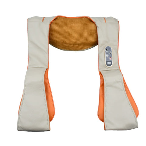 Image of Electrical Massage Shiatsu Back Shoulder Body Neck Massager Multifunctional Shawl Infrared Heated Kneading Car/Home Massager
