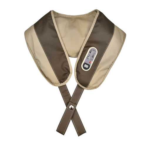 Image of Electrical Massage Shiatsu Back Shoulder Body Neck Massager Multifunctional Shawl Infrared Heated Kneading Car/Home Massager